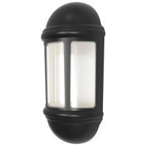 ANSELL LATINA LED HALF LANTERN 8W BLACK
