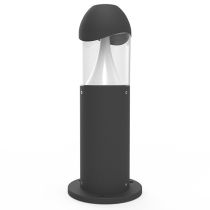 ANSELL LEO LED POLYCARBONATE BOLLARD 8W - WARM WHITE/COOL WHITE 450MM