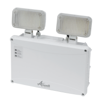 Ansell Owl High Output Self Test Emergency Twin Floodlight