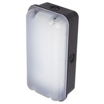 Ansell SLEEK LED POLYCARBONATE BULKHEAD - 6W BLACK
