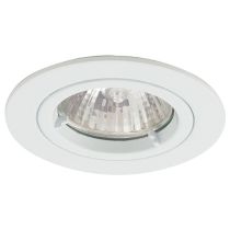 Ansell Twistlock GU10 50W Die-Cast Downlight Matt White