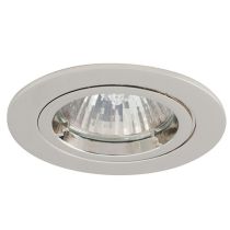 Ansell Twistlock GU10 50W IP65 Downlight Matt White