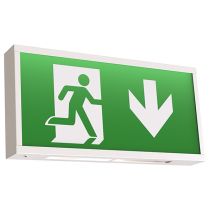 Ansell Watchman 3W LED Emergency Exit Sign Maintained/Non-Maintained