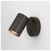 Astro Ascoli Single Bronze Single Switched Reading Light