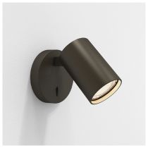Astro Ascoli Single Bronze Single Switched Reading Light