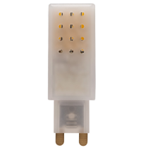 Bell 2.5W LED Open/Enclosed Dimmable Flat G9 Capsule 4000K