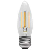 Bell Genesis 4.5W LED Filament Clear Candle Dimmable ES 2700K