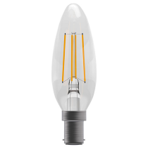 Bell Genesis 4.5W LED Filament Clear Candle SBC 2700K