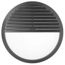Bell Lighting Black Louvre Bezel for Oberon Bulkhead