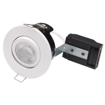 Bell Fire Rated MV Centre Tilt Downlight White
