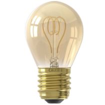 Calex Flex Filament Spherical LED lamp E27 4W 2100K Gold Dimmable