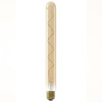 Calex LED Filament Tubular Lamp 4W E27 Gold 2100K Dimmable