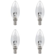 Crompton 18w Halogen Candle SES  4 PACK