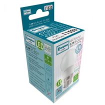Crompton 11533 B22 5.5W LED Round Thermal Plastic Opal