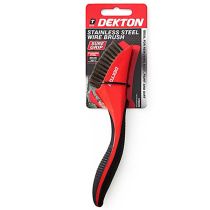DEKTON SOFT GRIP STAINLESS STEEL WIRE BRUSH DT85970