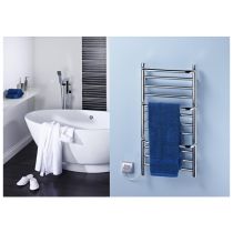 Dimplex CPTS 120W Stepped Towel Rail - Chrome