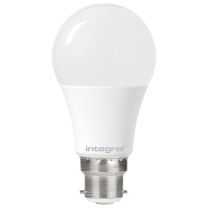 Integral 8W LED Dusk to Dawn GLS/A60 Light Bulb B22
