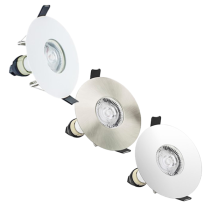 Integral Evofire White Round Fire-Rated Downlight 70-100mm Cut-Out