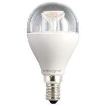 Integral LED 6.5W Mini Globe SES (E14) 2700K Clear Finish