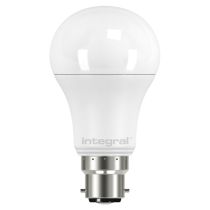 Integral LED 12.5W-100W Classic Globe GLS 5000K B22  Frosted Lamp