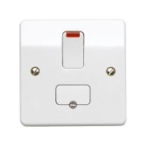 MK Logic Plus Switched DP Connection Unit With Neon