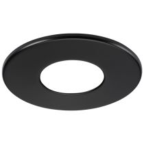 Knightsbridge Matt Black Fixed Bezel for SpektroLED Evo Downlights