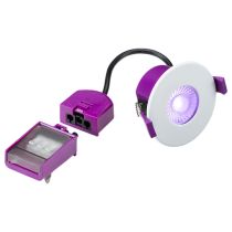 Knightsbridge SpektroLED Evo IP65 8W Fire-Rated Smart Downlight