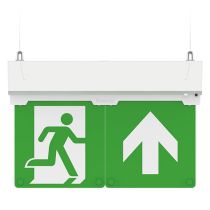 Kosnic Doxa II Emergency Exit Sign 7-in-1 Mounting Positions