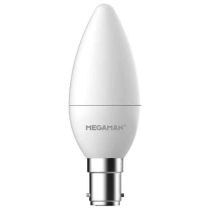 Megaman LED B15 Opal Candle 4.9W Cool White