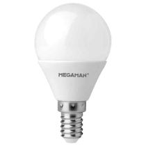 Megaman LED E14 Opal Dimmable Golfball 5.5W Warm White