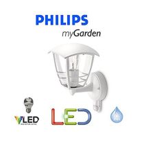 Philips myGarden Creek Wall Light White Sensor 153883116