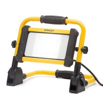 Stanley 240v 50w LED Folding Black/Yellow