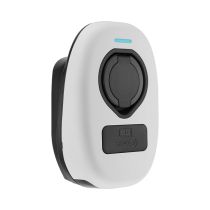 SyncEV Electric Vehicle Traffic White Wall Charger Front Cover