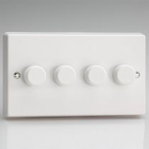 Varilight JQDSM104W V-PRO 4 Gang Smart Master Wi-Fi LED Dimmer