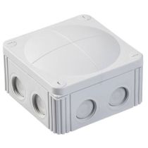 WISKA Combi Junction Box Grey IP67, 110mm x 110mm x 66mm