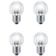 42W E27 P45 Halogen Golf Ball - 4 PACK