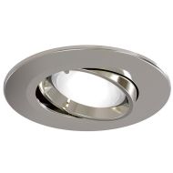 Ansell Edge GU10 Fire Rated Gimbal 50W - Satin Chrome