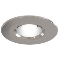 Ansell Edge GU10 IP65 Fire Rated Downlight 50W - Satin Chrome