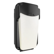 Ansell Lynx 18-30W LED CCT Wallpack Microwave Sensor and Emergency