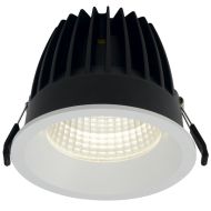 Ansell Unity 125 LED Downlight Warm White 21w White