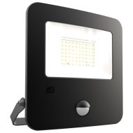 Ansell Zion LED Polycarbonate Floodlight - PIR - 50W Warm White