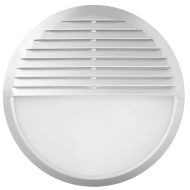 Bell Lighting Silver Louvre Bezel for Oberon Bulkhead