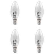 Crompton 18w Halogen Candle SES 4 PACK