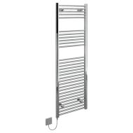 Kudox Straight Standard 400W Electric Ladder Towel Rail - Chrome