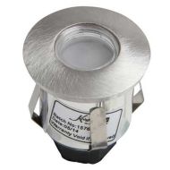 ML Knightsbridge LEDM06W White LED Mini Ground Lights w/ 3 Interchangeable Heads IP65 0.6W 230V