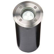 ML Knightsbridge 316WALK Stainless Steel GU10 or MR16 Long Body Walkover Ground Light IP67 35W