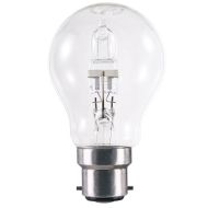 Sylvania 70W Halogen B22 GLS Clear 