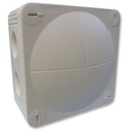 WISKA Combi Junction Box Grey IP66, 85mm x 85mm x 51mm