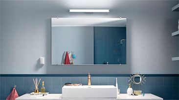 shaver and mirror lights